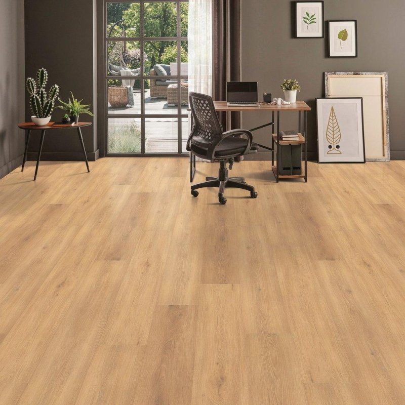 (image for) Matrexx Floor Kings Canyon 9" x 60" Waterproof Rigid Click LVP- Toasted Almond Oak 590 003