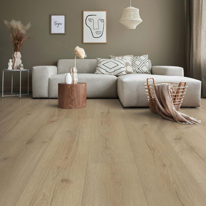 (image for) Matrexx Floor Kings Canyon 9" x 60" Waterproof Rigid Click LVP- Morning Light Oak 590 016