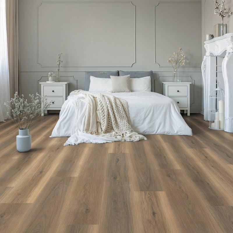 (image for) Matrexx Floor Kings Canyon 9" x 60" Waterproof Rigid Click LVP- Tudor Oak 590 023