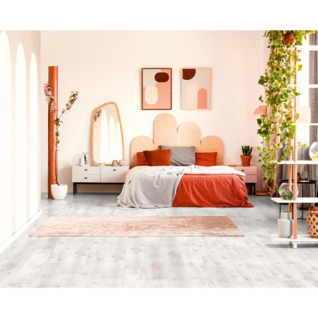 (image for) Maxxi Floors Krono Standard 7” x 48” Laminate Floor - Oak White D2951