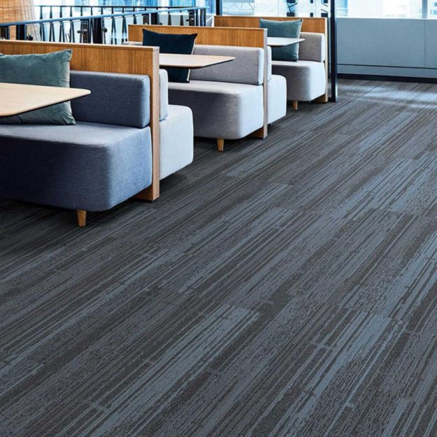(image for) Next Floor Content Plus 19.7" x 39.4" Solution-Dyed Nylon Carpet Tiles - Pacific NF706006