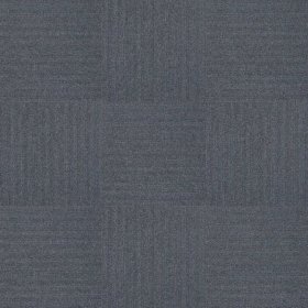 Next Floor Pinstripe 19.7" x 19.7" Solution-Dyed Twisted Polypropylene Carpet Tiles - Pacific NF877014