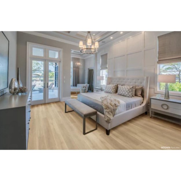 (image for) Chesapeake Flooring Intown 9.1" x 60.3" SPC Luxury Vinyl Plank - Parkview CWH5773