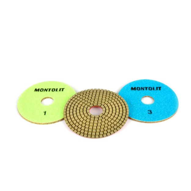 (image for) MONTOLIT PDR-KIT Polishing Pads for PDR - 1, 2, 3