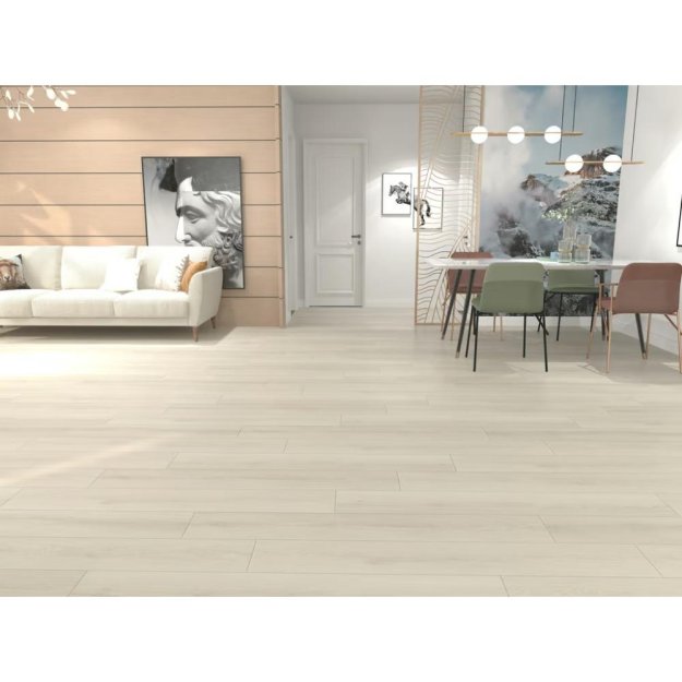 (image for) Maxxi Floors Summer Rigid Core SPC 9″ x 48″ Luxury Vinyl Plank - Pearl LQ5182-5