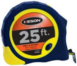 Keson PR25 Pocket Tape Measure 25'