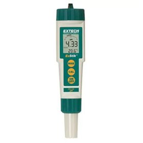 EXTECH PH100 ExStik Waterproof pH Meter w/ Flat Surface Electrode
