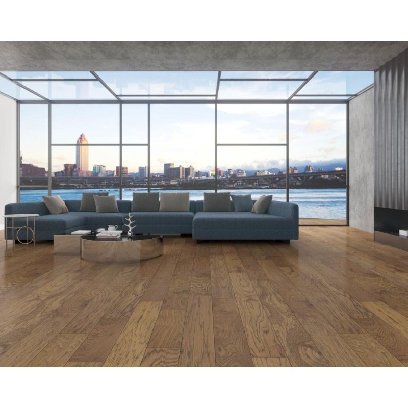 (image for) NAPF Primo Florz Primo Hickory 6.5" x 48" RL Engineered Hardwood - Belmont PMH40039