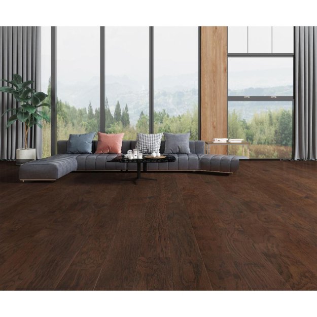 (image for) NAPF Primo Florz Primo Hickory 6.5" x 48" RL Engineered Hardwood - New Castle PMH40033