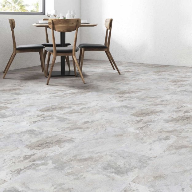 (image for) Next Floor Monumental 12" x 24" Rigid Click LVT - Pizarra Crema - 526 602