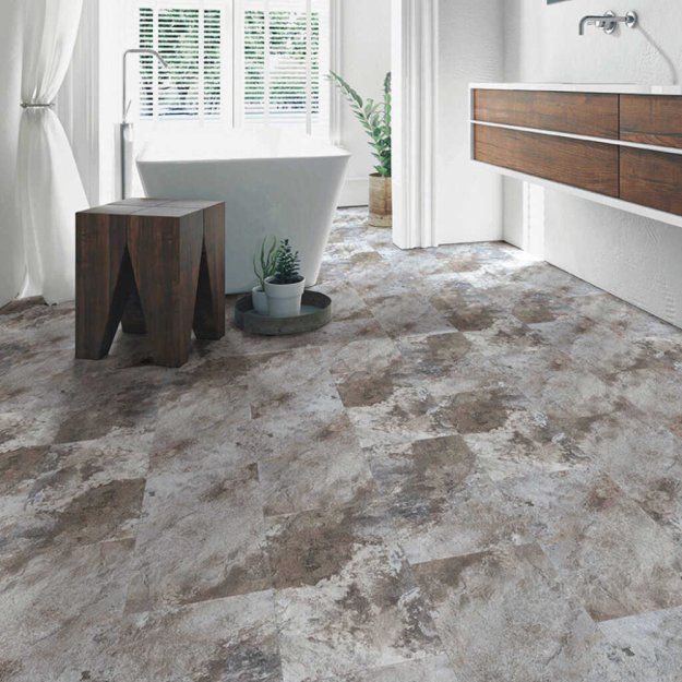 (image for) Next Floor Monumental 12" x 24" Rigid Click LVT - Pizarra Rustica - 526 001
