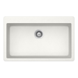 (image for) Pelican PL-100 Granite Composite Topmount/Undermount Kitchen Sink 33'' x 20 7/8" - Alpina