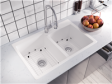 (image for) Pelican PL-175 Granite Composite Topmount/Undermount Kitchen Sink 33'' x 22" - Gunmetal