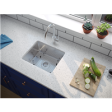 (image for) Pelican PL-VR1816 R20 18 Gauge Stainless Steel Undermount Kitchen Sink 18'' x 16'' w/ Low Radius Corners
