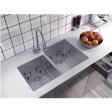 (image for) Pelican PL-VR4060 R20 18 Gauge Stainless Steel Undermount Kitchen Sink 31 1/2'' x 20 1/2''' w/ Low Radius Corners