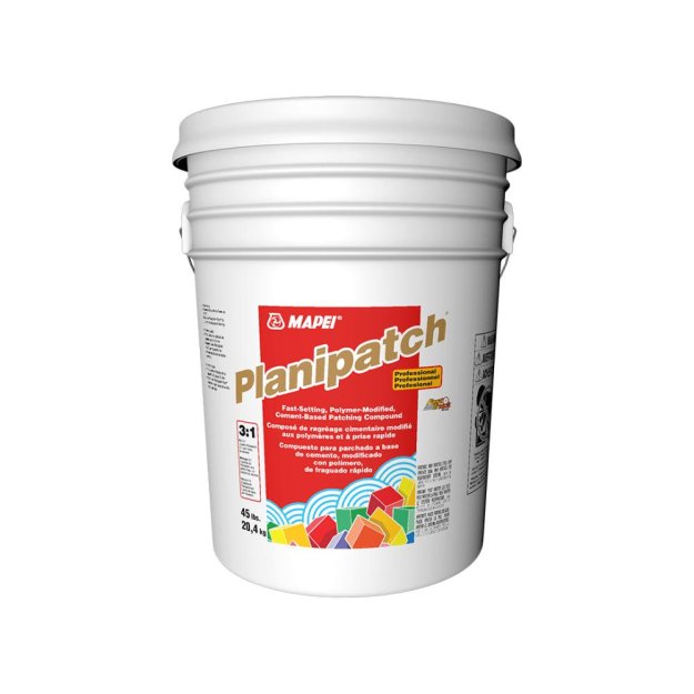 (image for) Mapei Planipatch Fast-Setting, Polymer-Modified, Cement-Based Patching Compound - 45Lb Bag