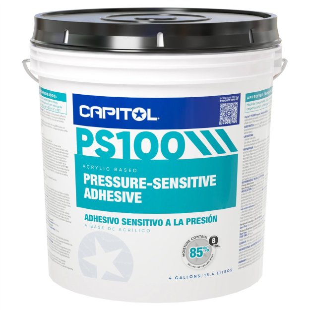 (image for) CAPITOL PS100 Pressure Sensitive Adhesive - 4 Gal