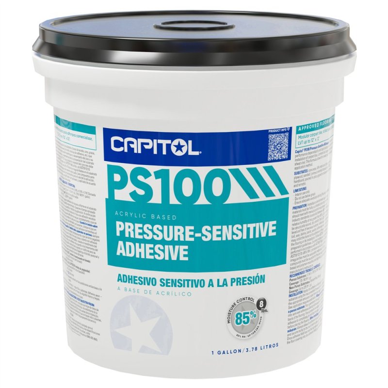 CAPITOL PS100 Pressure Sensitive Adhesive - 1 Gal