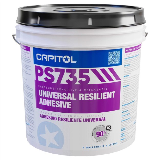 (image for) CAPITOL PS735 Universal Resilient Adhesive - 4 Gal
