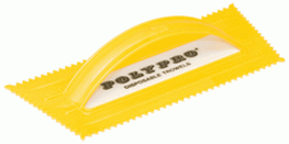 Polypro PT-250 1/4" Yellow Plastic Trowel