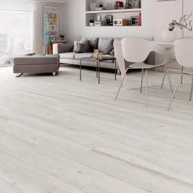 Parkay Porcelain Costa Large 9" x 48" Porcelain Tile Plank- Atelier Blanco PT-PARCOSLARBLA