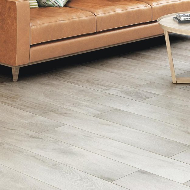 (image for) Parkay Porcelain Regatta 9" x 47" Porcelain Tile Plank- Gala White PT-PARREGGAL