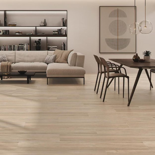 (image for) Parkay Porcelain Regatta 9" x 47" Porcelain Tile Plank- Havsta Natural PT-PARREGHAVNAT
