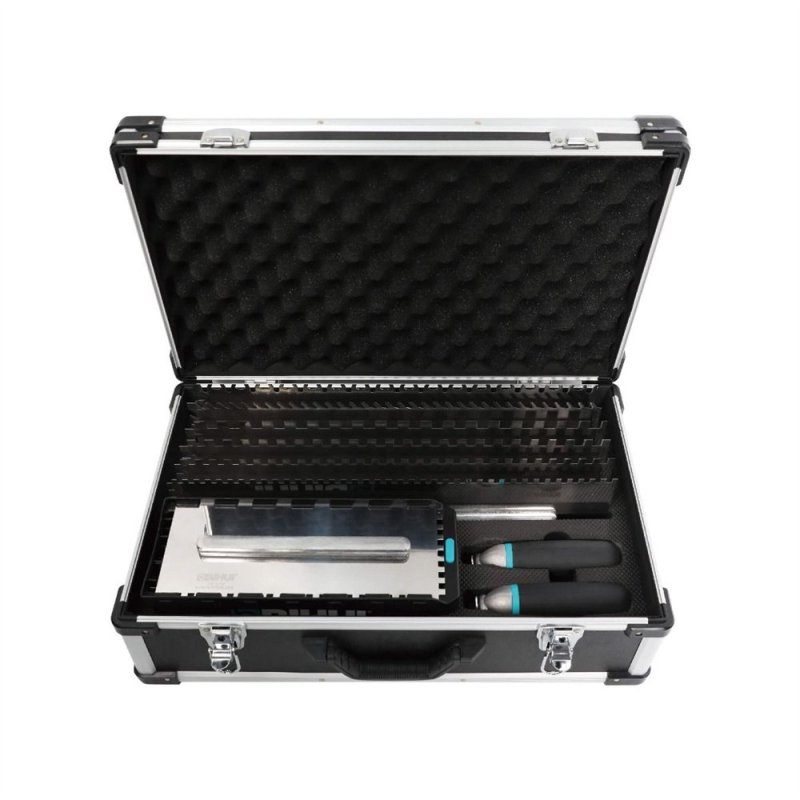 BIHUI PTSJK15 Switchable Jumbo Notched Trowel Set - 15 Pieces