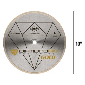QEP 10" Continuous Rim (Ceramic, Porcelain, Marble - Wet) - 6-1003Q