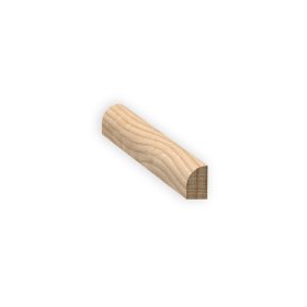 M-Trim 106 11/16" x 11/16" x 16' Clear Pine Quarter Round