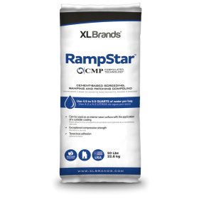 XL Brand CMP RampStar Cement-Based Screeding, Ramping and Patching Compound - 25 Lb Bag