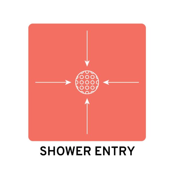 (image for) RAPID RECESS RRT2CS Bracket Kit for Center Point Drain - T15