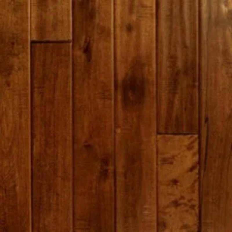 Signature Collection Barren Prairie Birch 5″ x Up To 48″ RL Solid Handscrapped Hardwood - Revolution JES050REV