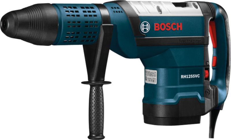 Bosch RH1255VC 2\" SDS-max Rotary Hammer w/Carrying Case