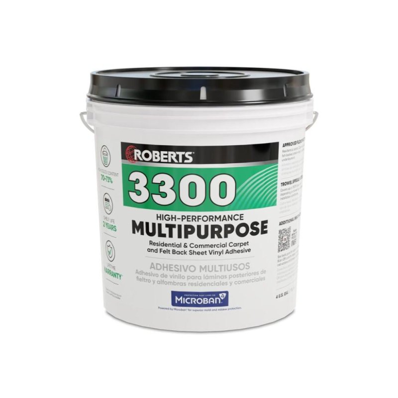 ROBERTS 3300 High Performance Multi-Purpose Adhesive - 1 Gal