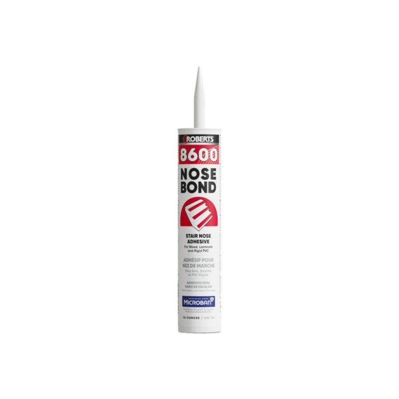 ROBERTS 8600-10C NOSE BOND Stair Nose Adhesive - 10 Oz Tube