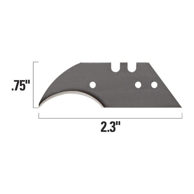 (image for) ROBERTS 10-404 Hawk Utility Blade - 5 PK