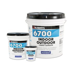 ROBERTS 6700 Indoor/Outdoor Adhesive - 4 Gal