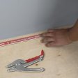 (image for) ROBERTS 20-1450 Smooth Edge Peel & Stick Carpet Tack Strip - 3PK