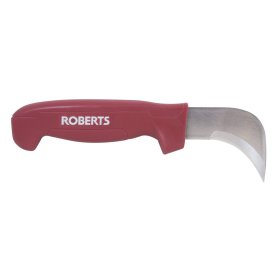 ROBERTS 10-925 Vinyl Flooring Knife with Curved Blade