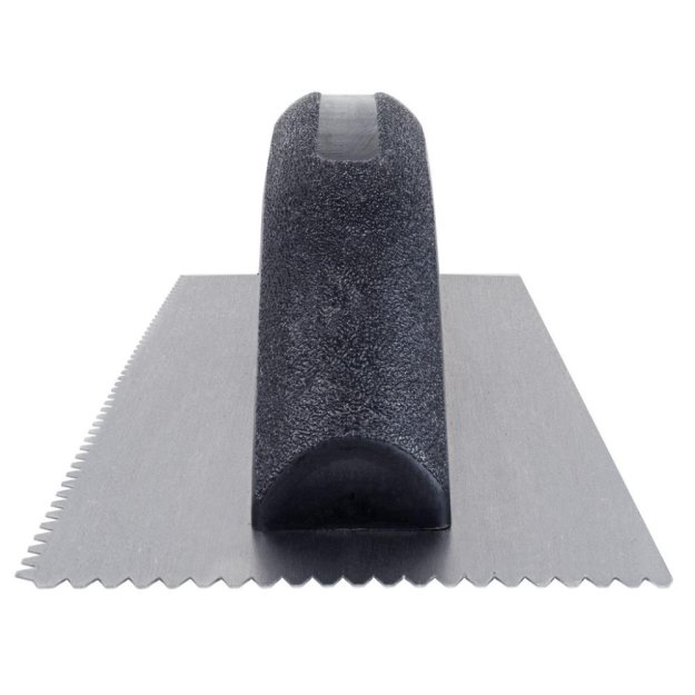 (image for) ROBERTS 10137-12 Economy Flat-Top V-Notch Trowel