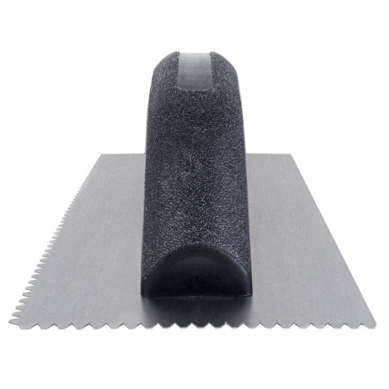 ROBERTS 10137-12 Economy Flat-Top V-Notch Trowel