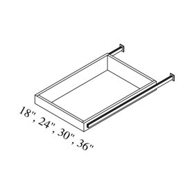 18" Roll Out Tray - ROT18