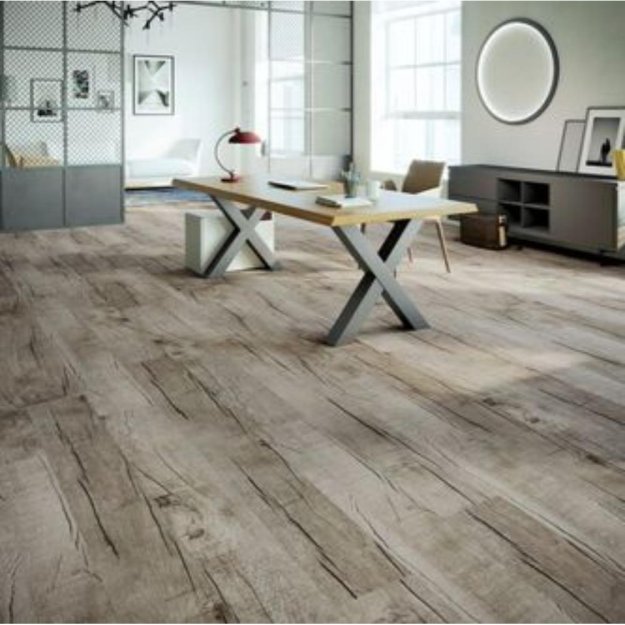 (image for) Signature Collection Fortress Series 6" x 48" SPC Waterproof Engineered Flooring Plank - Royal Mile BTR-10MPT