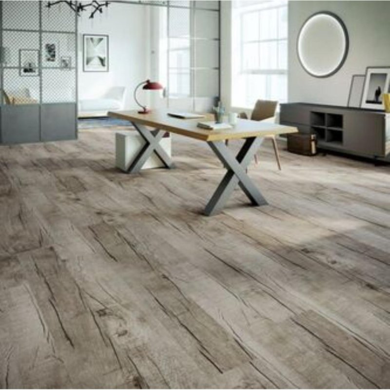 (image for) Signature Collection Fortress Series 6" x 48" SPC Waterproof Engineered Flooring Plank - Royal Mile BTR-10MPT
