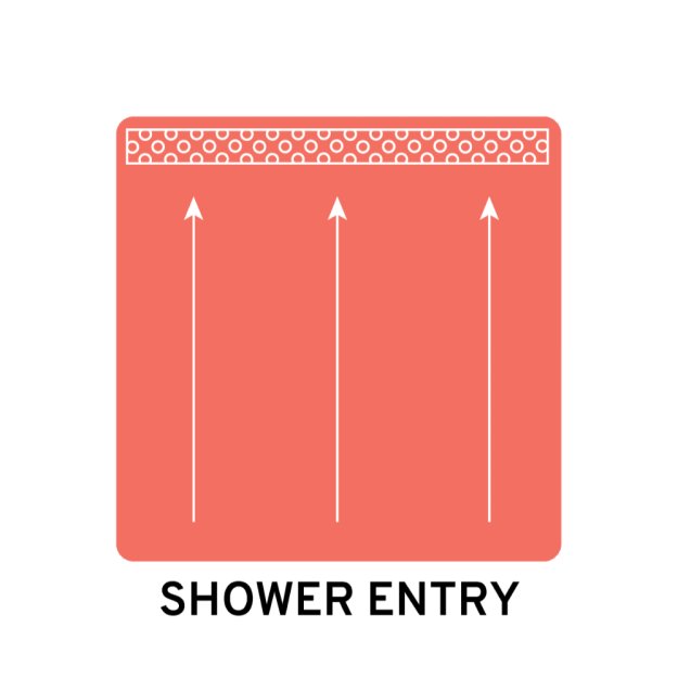 (image for) RAPID RECESS RR25LDK Bracket Kit - Linear Drain at Back Wall