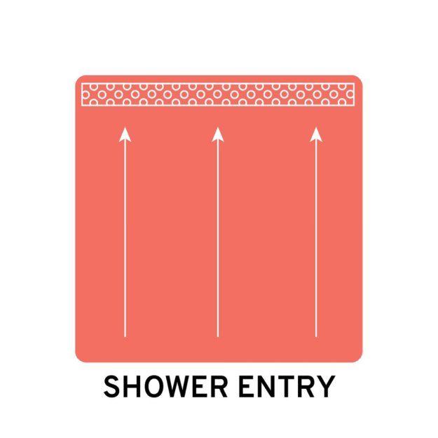 (image for) RAPID RECESS RRT2CSLDK Bracket Kit for Linear Drain at Back Wall - K15
