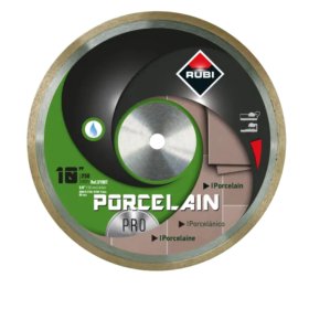 RUBI 31907 PORCELAIN Pro Diamond Blade (Wet) - 10"