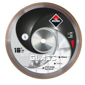 RUBI 31919 GLASS PRO Diamond blade (WET) - 10"