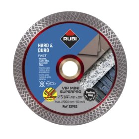RUBI VIP Turbo Mesh Diamond Blades - (3 1/4" - 14")